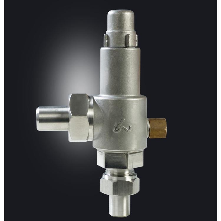 通径10mm~100mm 氧气安全低温阀销售 液氮安全阀厂家 华能低温