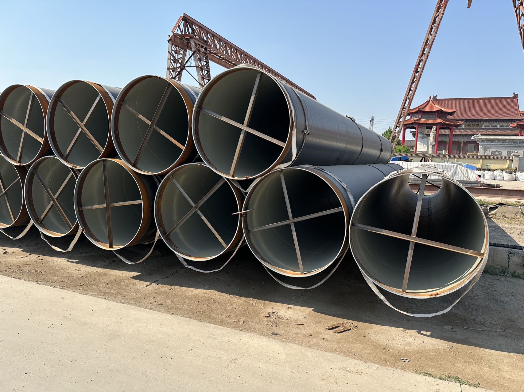 大口径3pe防腐钢管