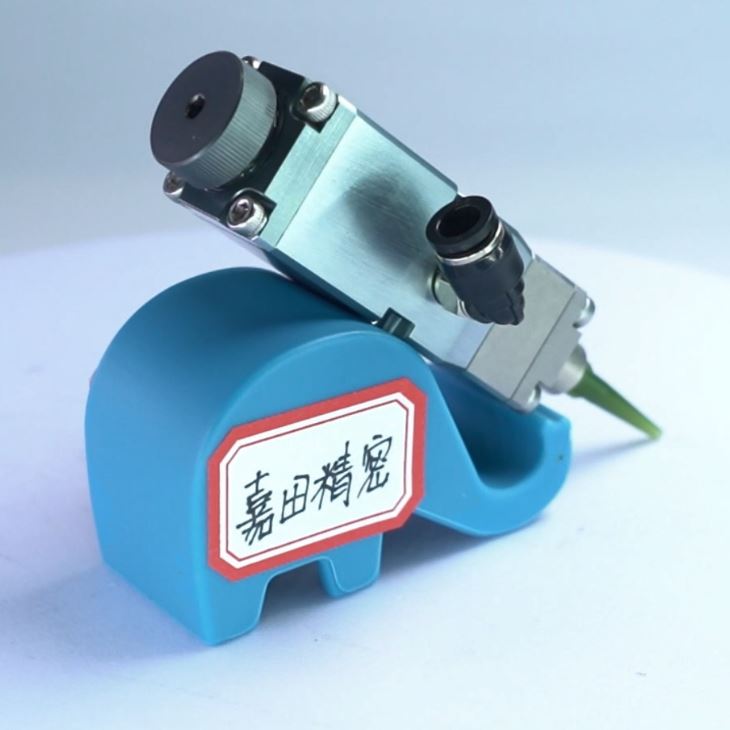 顶针阀 JT-V400UH，大流量专长，涂胶稳定胶量足，适配 UV 粘接剂、硅胶，回吸杜绝拉丝，适三轴点胶机等场景。
