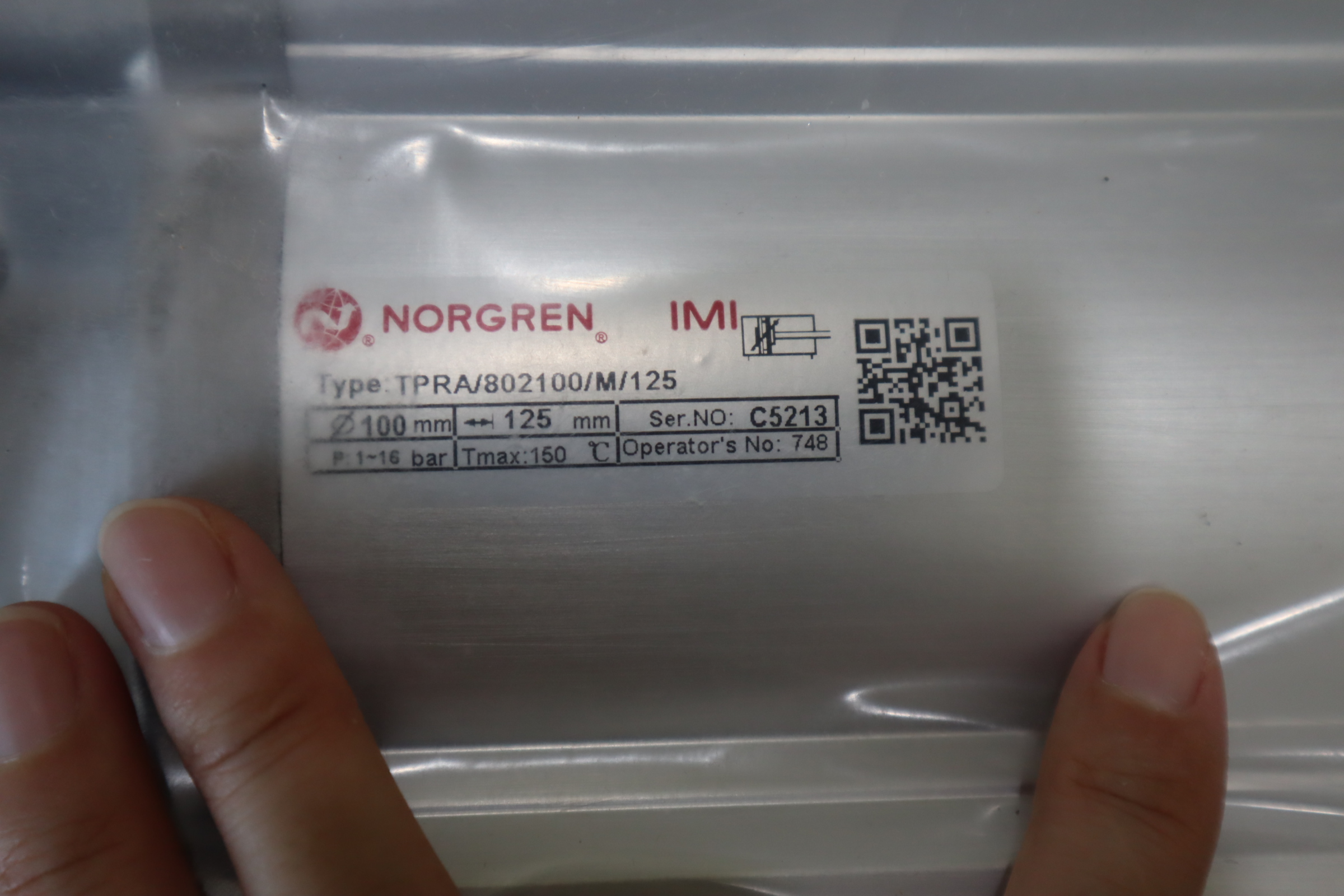 TPRA/802100/M/125 NORGREN IMI 诺冠气缸 100mm 125mm C5213