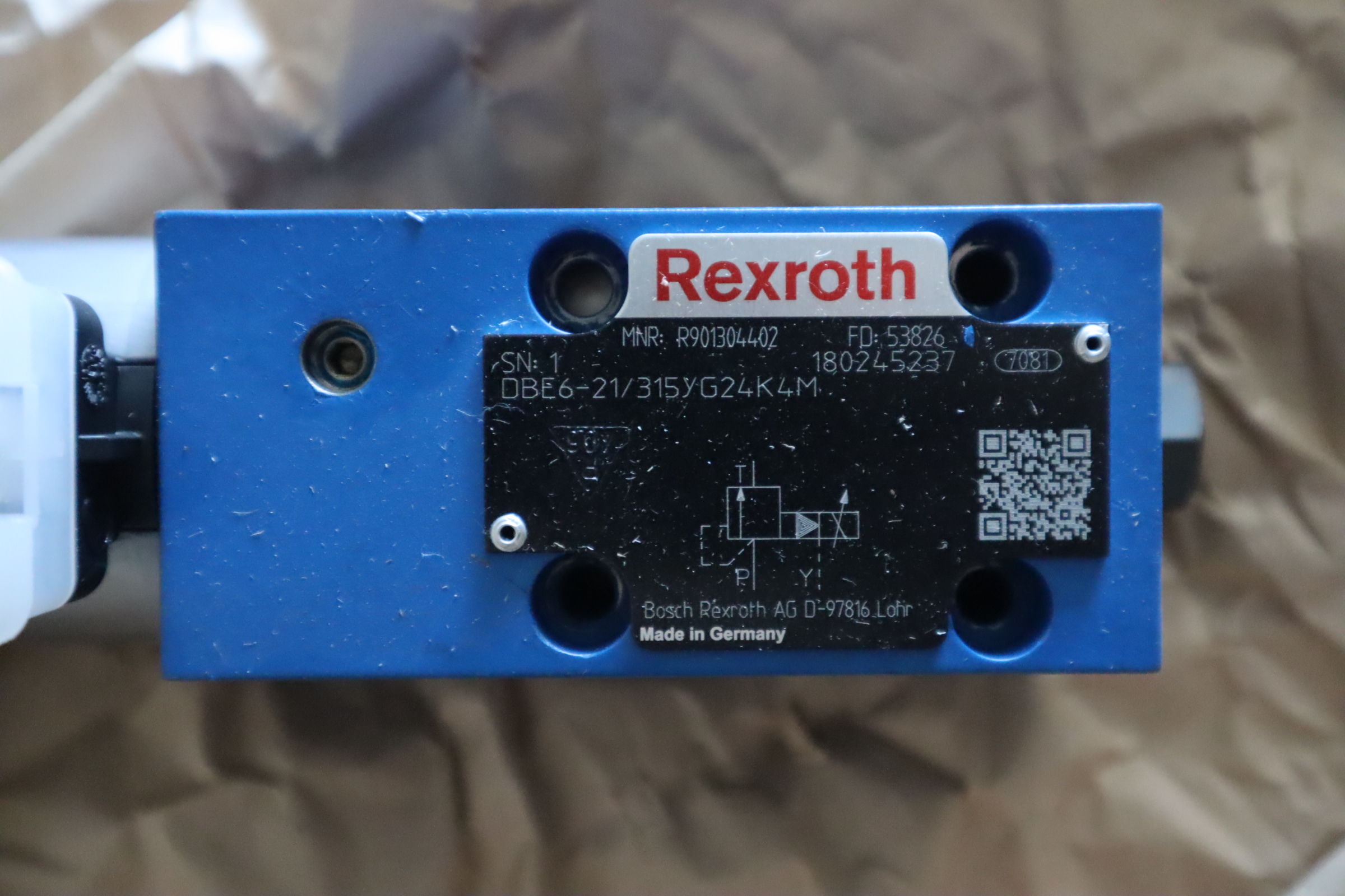 DBE6-21/315YG24K4M R901304402 德国力士乐REXROTH比例阀