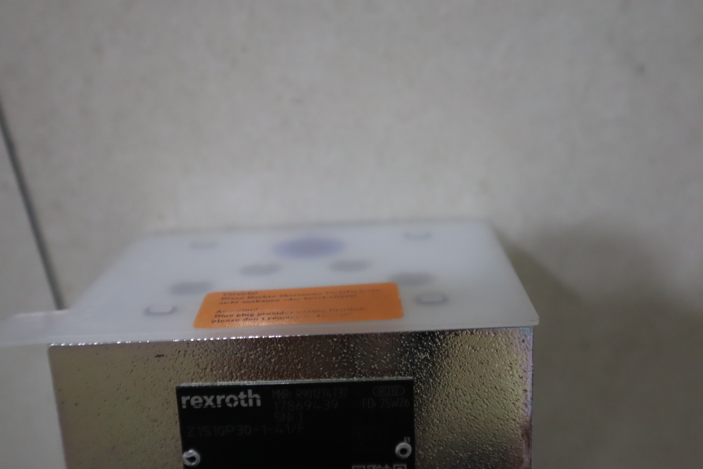 Z1S10P30-1-41/F R901274737 Z1S10P30-1-40/F力士乐REXROTH单向阀