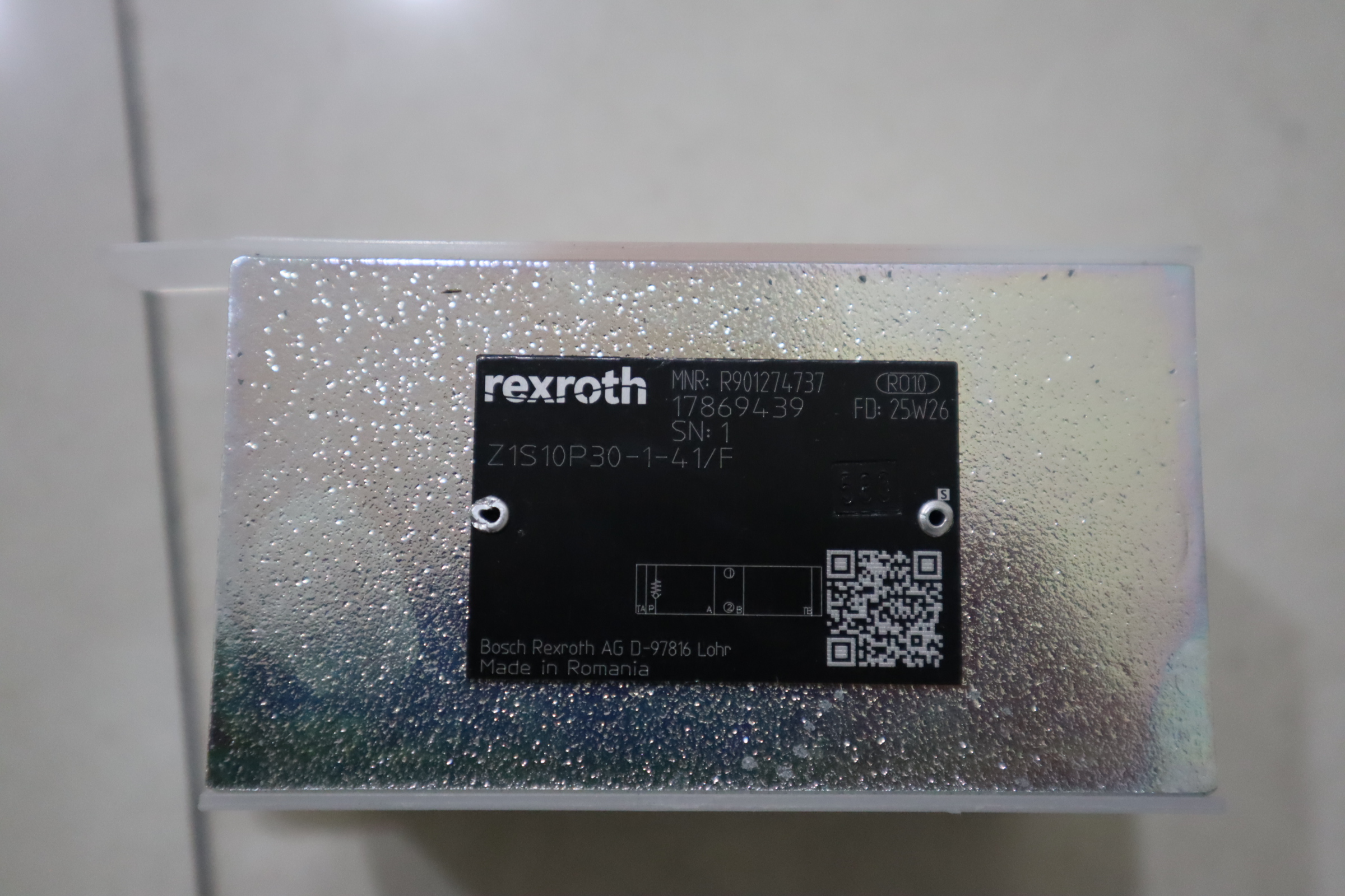 Z1S10P30-1-41/F R901274737 Z1S10P30-1-40/F力士乐REXROTH单向阀