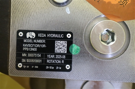 K4VSO71DR/10R-PPB13N00 300075154 科达 KEDA HYDRAULIC 柱塞泵