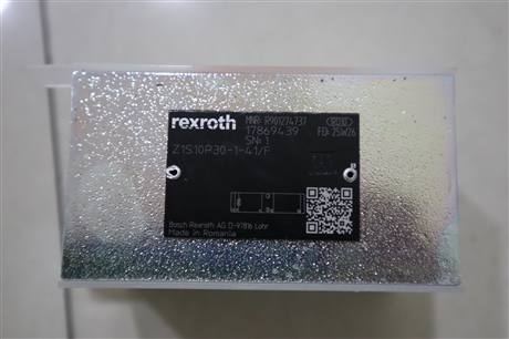 Z1S10P30-1-4X/F R901274737 Z1S10P30-1-42/F力士乐REXROTH单向阀