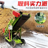 养牛场料坑取料机 5米饲草堆抓草机 电动升降青贮取草机