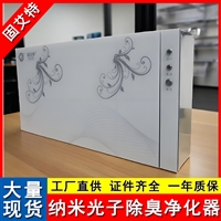 垃圾房厕所壁挂式除臭杀菌空气净化器1000处理风量纳米除味机
