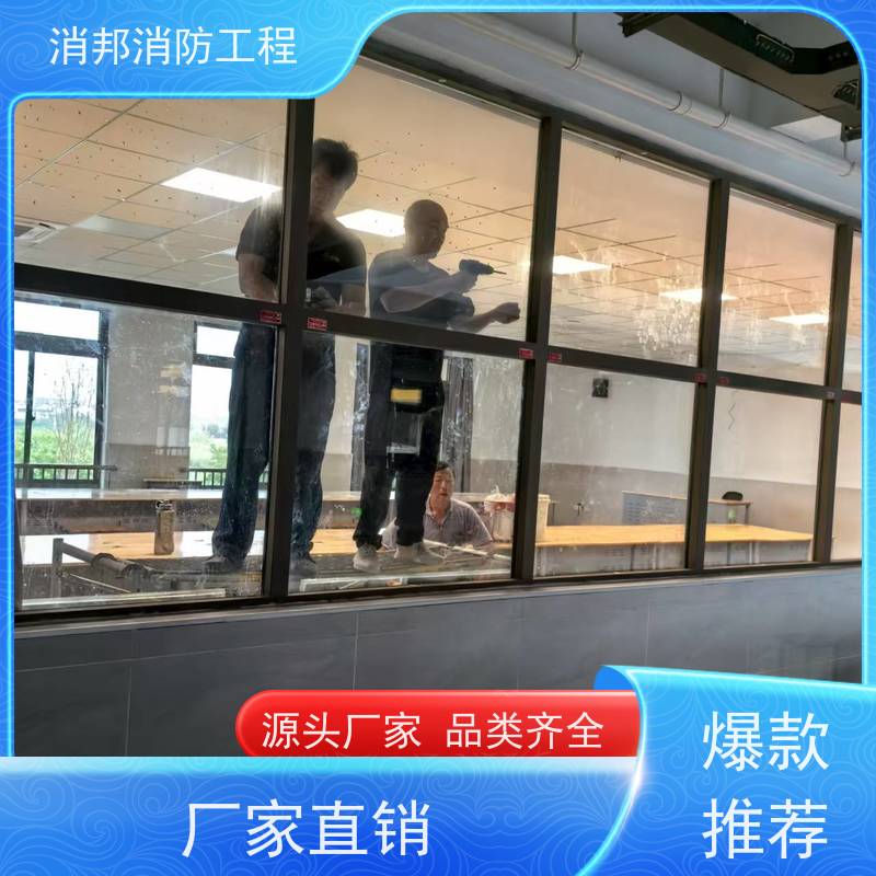 钢质防火窗 防风密封隔音降噪系统门窗 消防救援窗厂家 恒聚门业