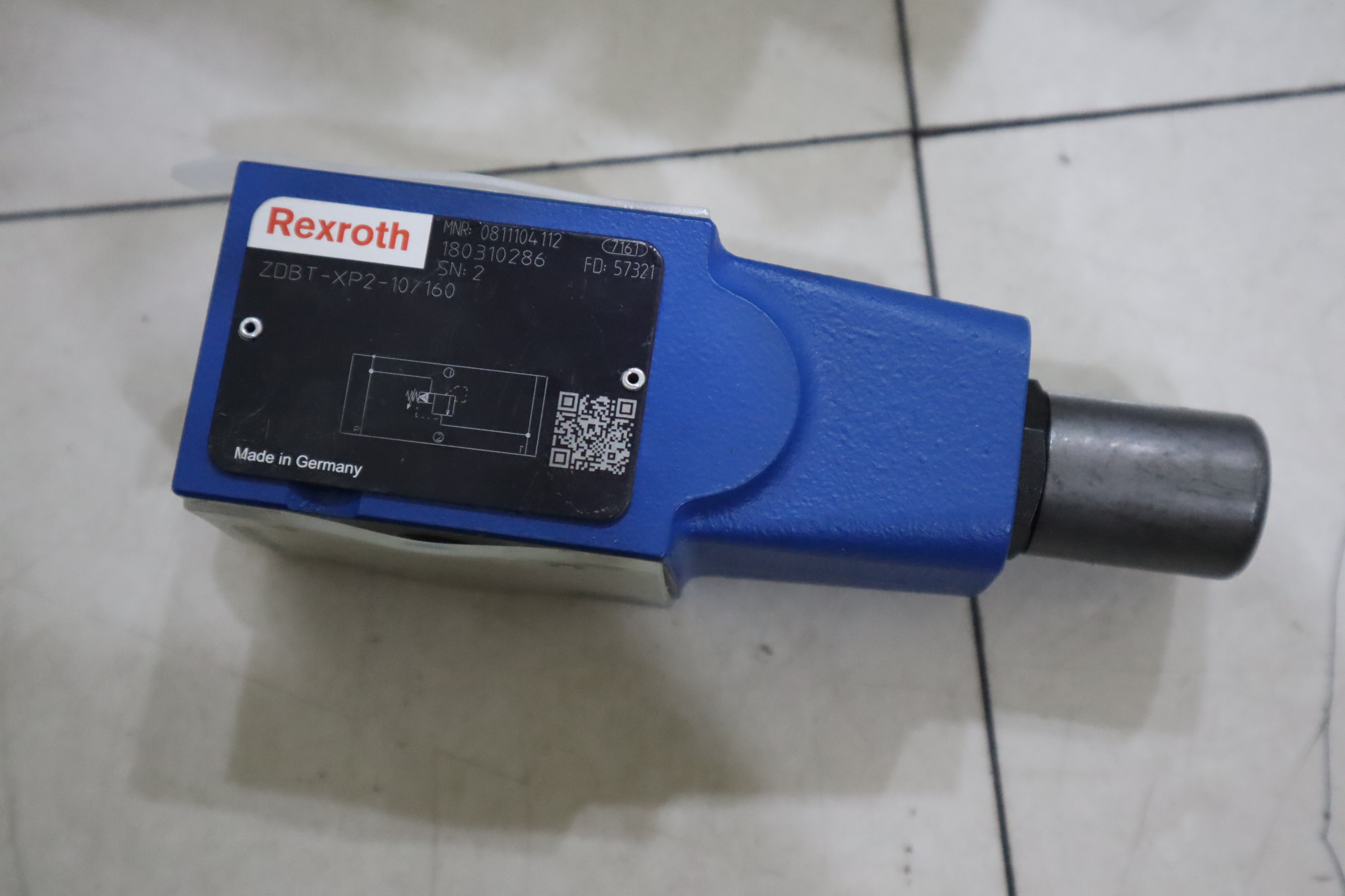 0811104112 ZDBT-XP2-10/160 ZDBT-XP2-1X/160力士乐REXROTH溢流阀