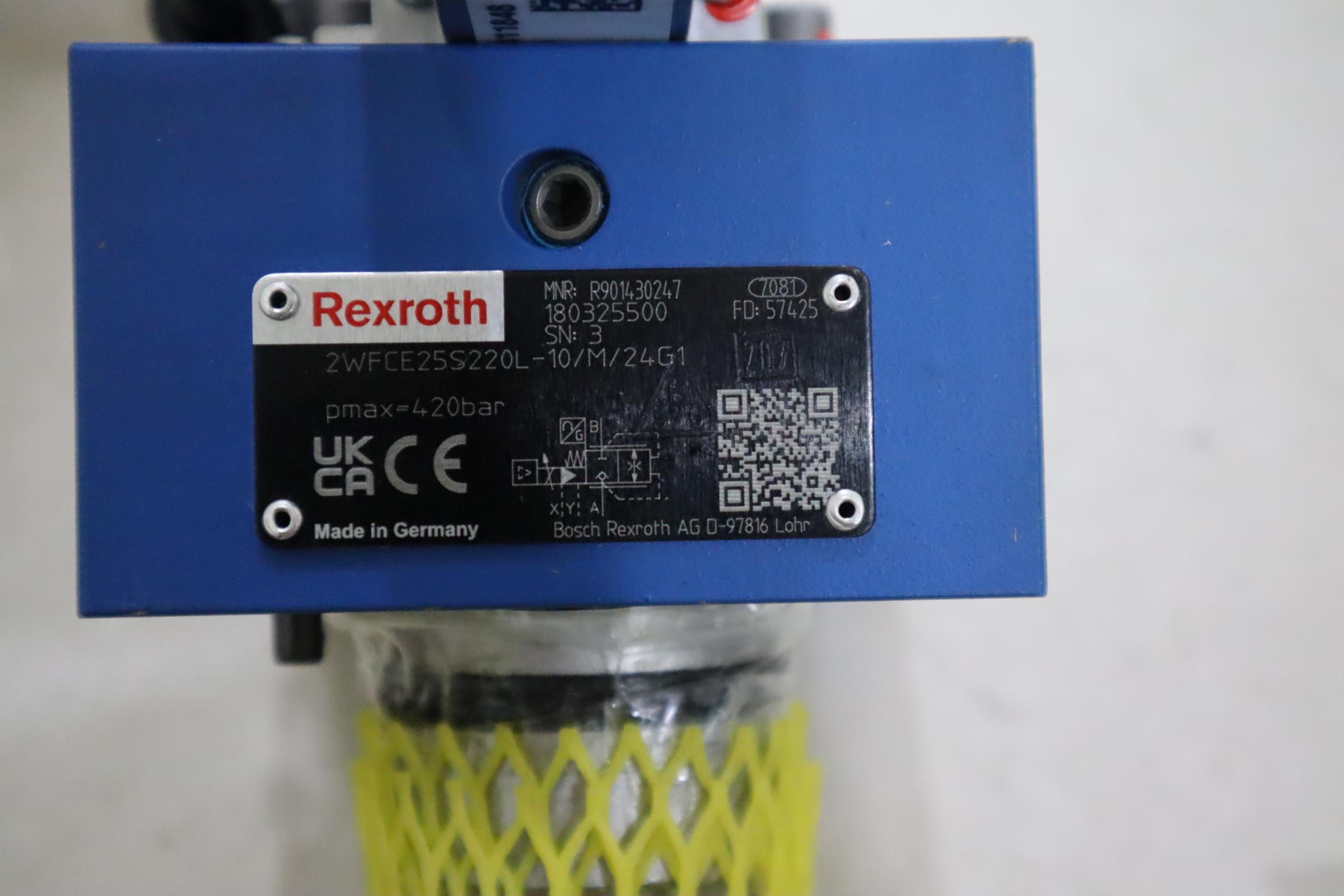 2WFCE25S220L-10/M/24G1 R901430247 德国力士乐REXROTH比例阀