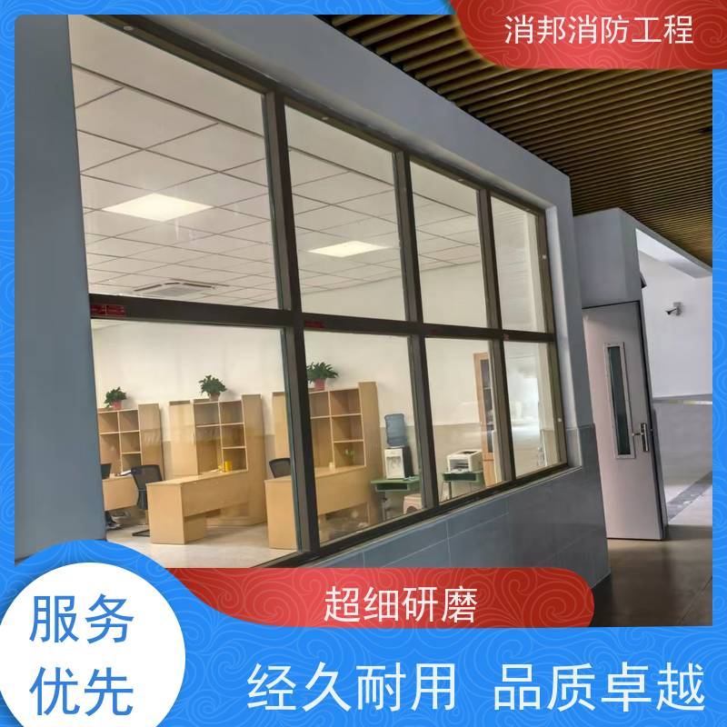 甲级钢制防火窗 平台固定加厚钢质 密闭窗工程 源头厂家 锐锦