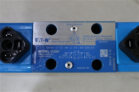 DG4V-3-7C-M-U-H7-69-EN124 6050209-002 威格士VICKERS伊顿EATON