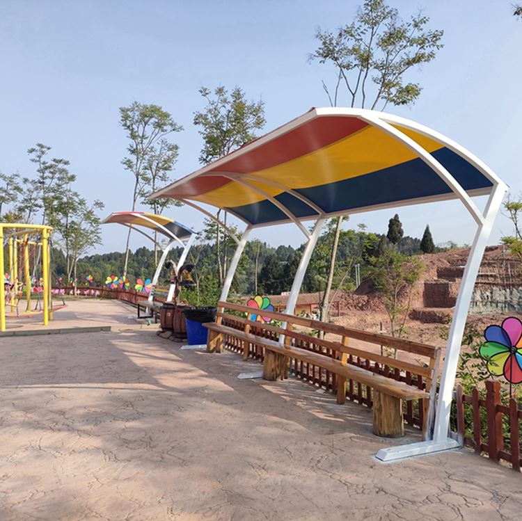 厚朴膜结构 小学生游乐场膜结构 B1级阻燃 按需定制 优良材质