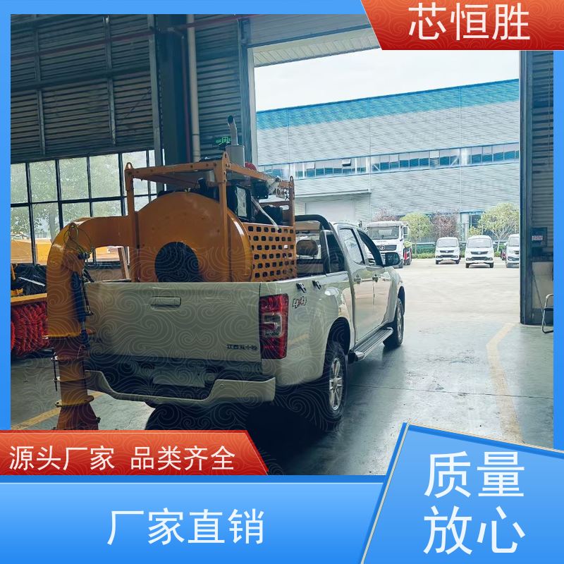 程力专汽 裂缝灌缝前清扫 风管灵活转动 物流园区 车载吹风降尘