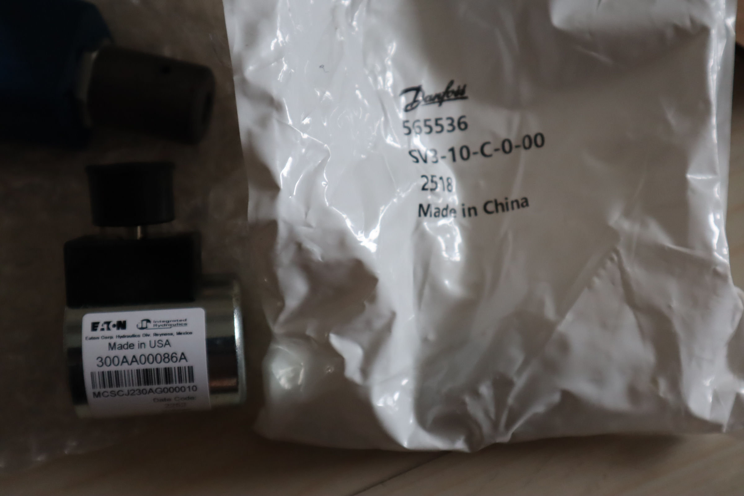 565536 SV3-10-C-0-00 2518威格士VICKERS伊顿EATON DANFOSS插装阀