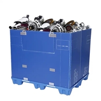 物流高冲击强度pp蜂窝板阻燃围板箱回收循环使用汽车零部件承重高