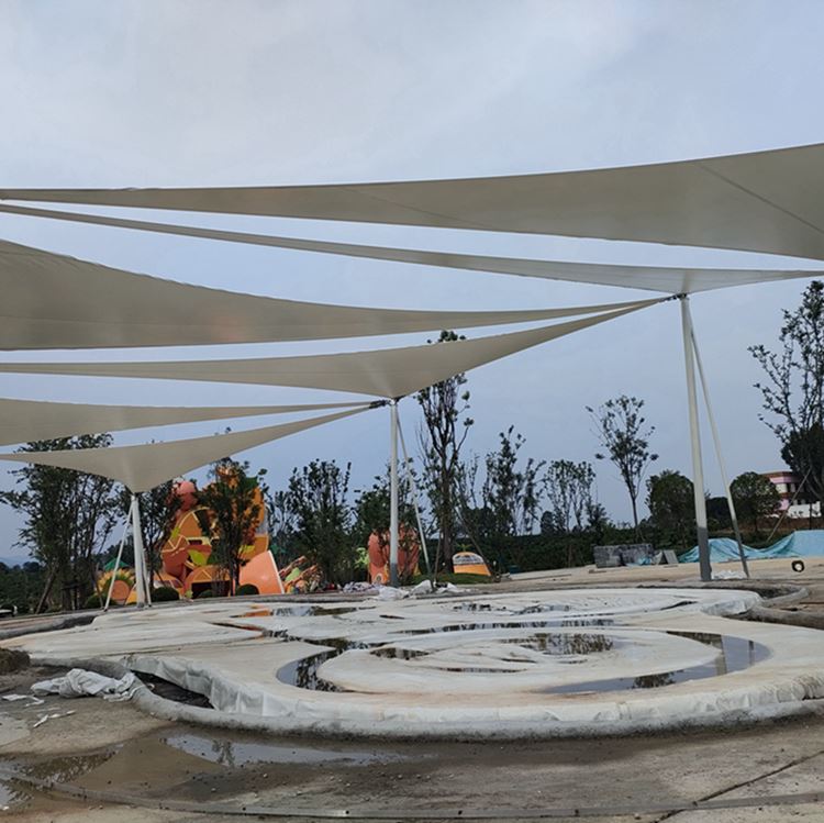 厚朴膜结构 承接 大学生游乐场膜结构 结构安全 性能好 承载力好 结构稳固