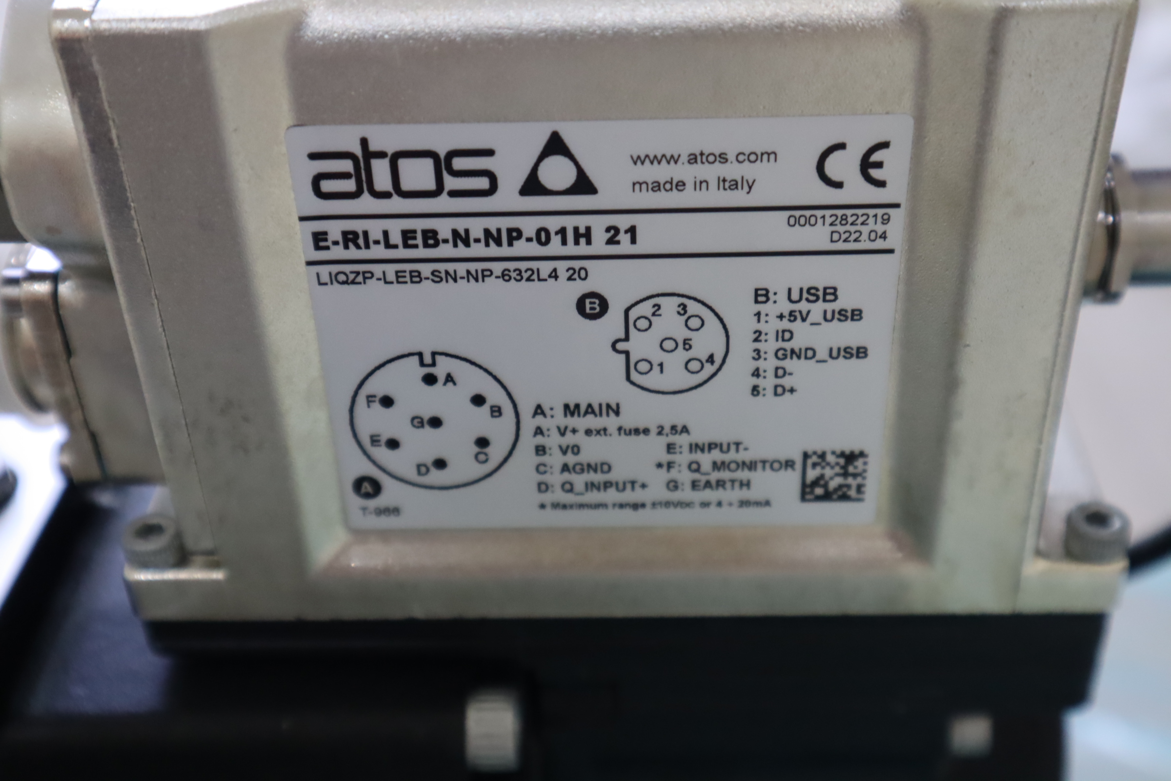 DLKZOR-LEB-SN-NP-160-L71 20 意大利 阿托斯ATOS比例阀