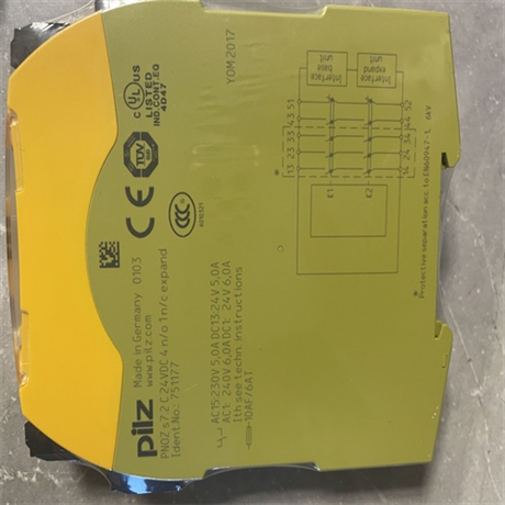 德国PILZ皮尔兹安全继电器774318性能