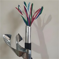 低烟无卤阻燃信号电缆WDZC-PTYL23型42芯生产厂家