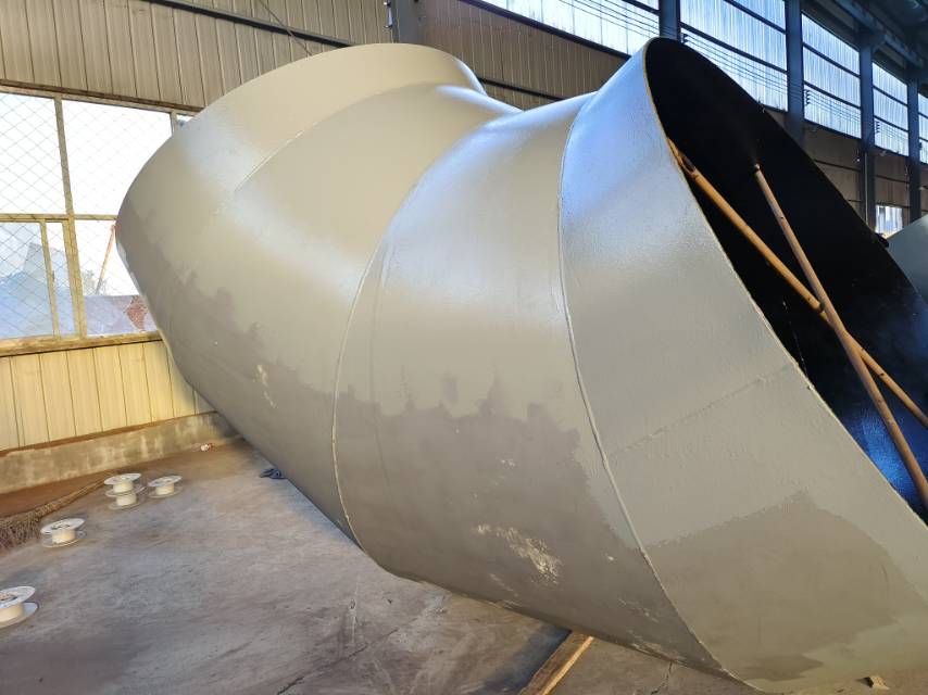 虾米腰焊接防腐弯头