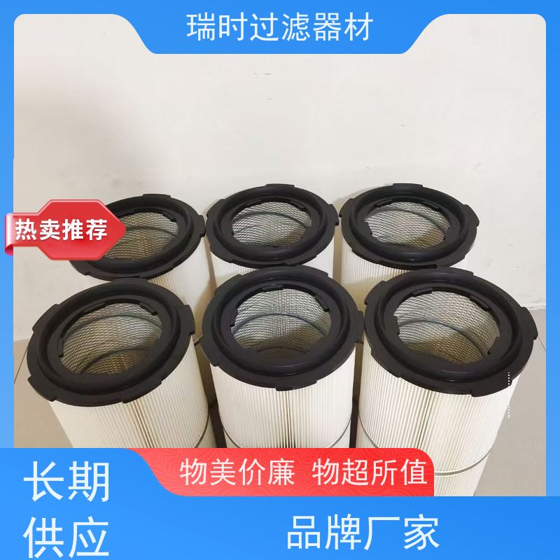 稳定除尘滤筒（工业滤袋）瑞时钢制骨架冶金高温粉尘过滤