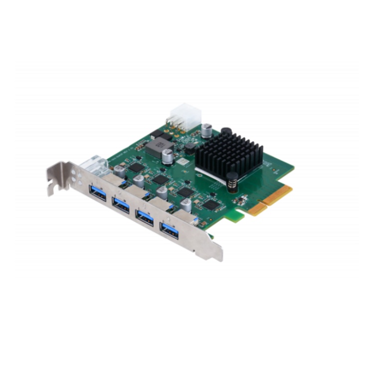 GU3-5U41R 华睿4路USB3.0接口工业相机用数据采集卡