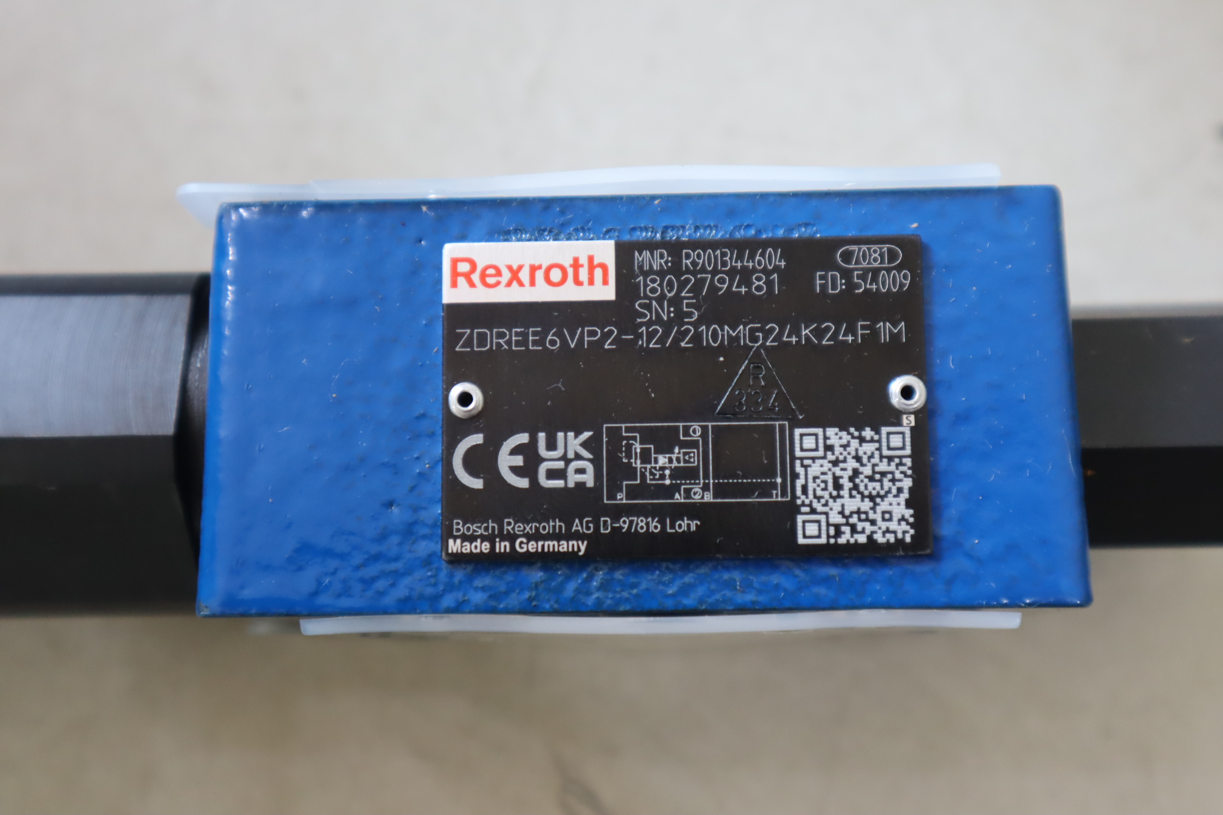 ZDREE6VP2-10/210MG24K24F1M R901344604 德国力士乐REXROTH减压阀