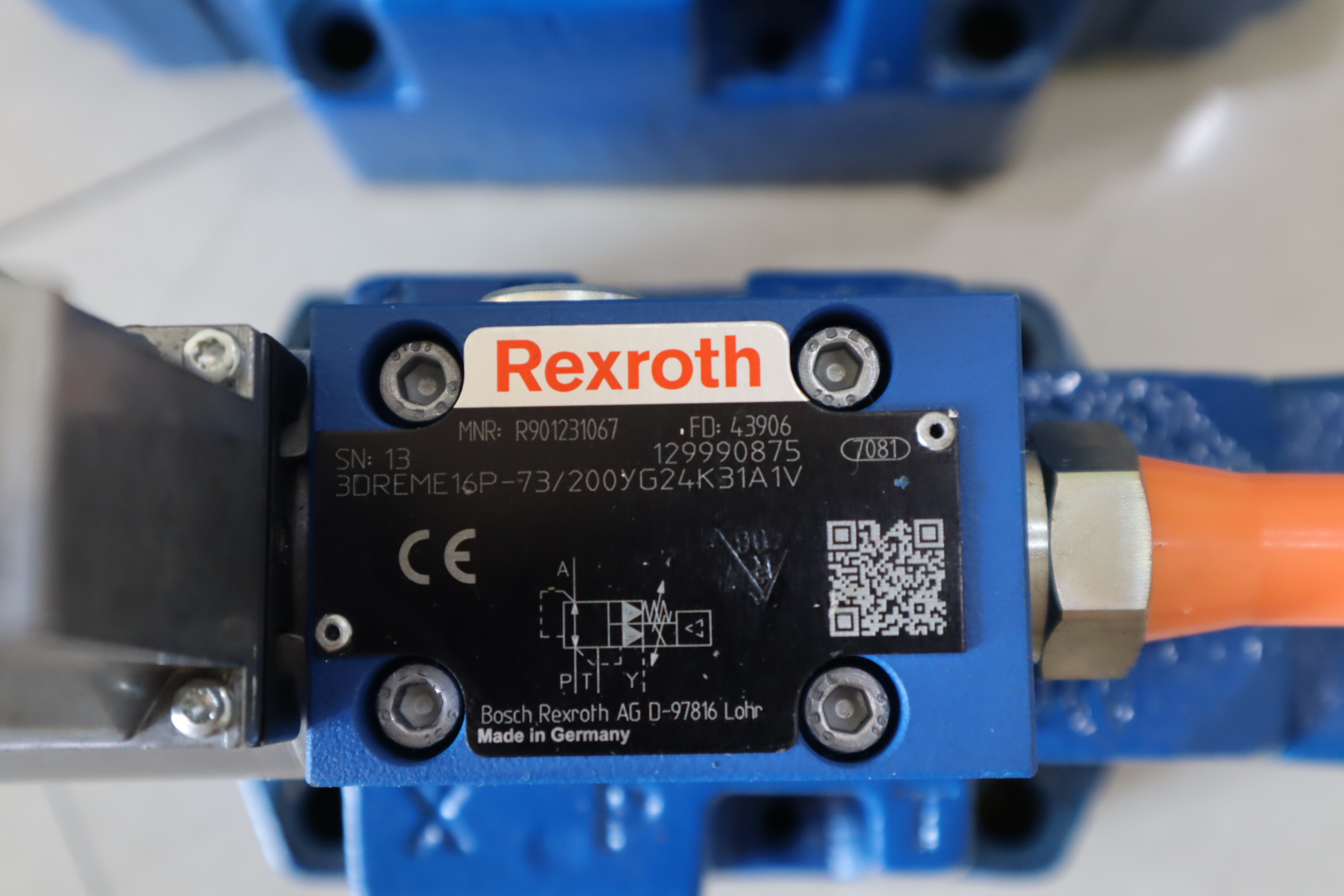 3DREME16P-7X/200YG24K31A1V R901231067 力士乐REXROTH阀