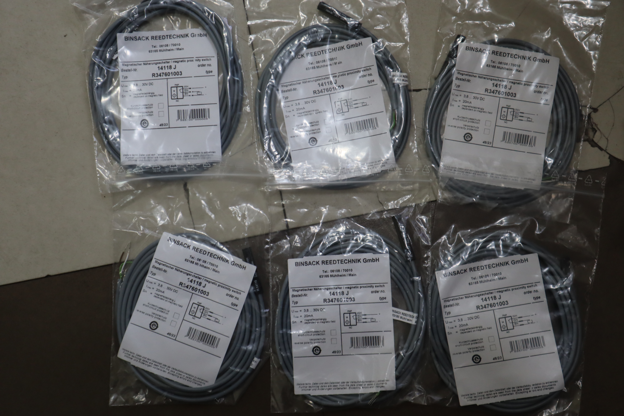 R347601003 磁场传感器 HALL PNP-NC H 14118 & 德国力士乐REXROTH