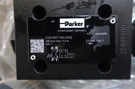 D3DW071HNJW42 美国派克PARKER电磁阀 S1-024F80 24VDC 1.48A线圈