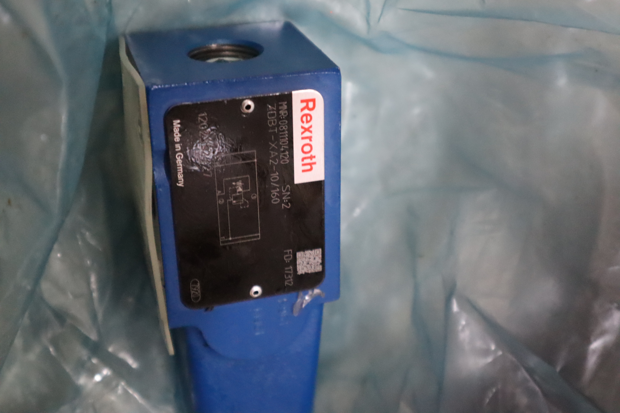 0811104120 ZDBT-XA2-1X/160 ZDBT-XA2-10/160 力士乐REXROTH