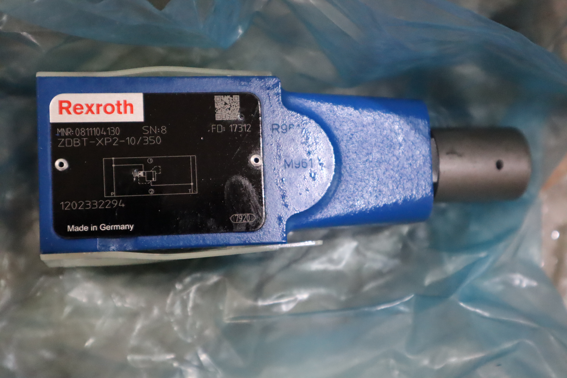 0811104130 ZDBT-XP2-1X/350 ZDBT-XP2-10/350 力士乐REXROTH