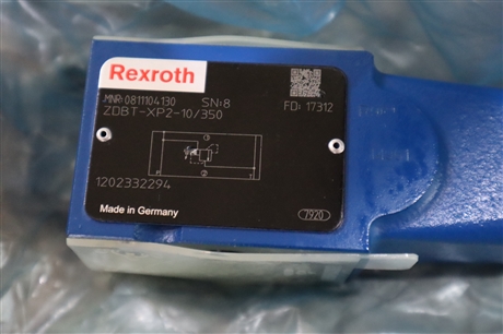 0811104130 ZDBT-XP2-1X/350 ZDBT-XP2-10/350 力士乐REXROTH