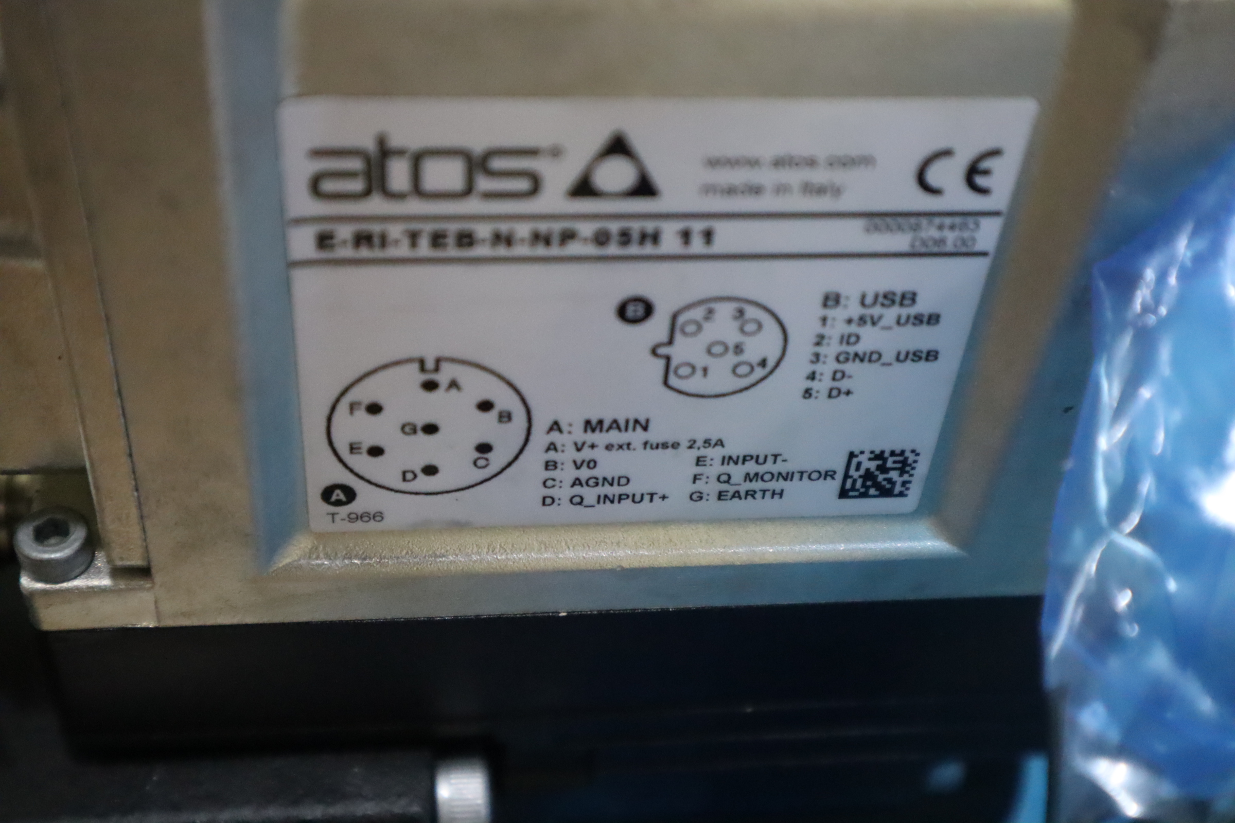 DKZOR-TEB-SN-NP-171-L3/I 10 E-RI-TEB-N-NP-05H 11阿托斯ATOS