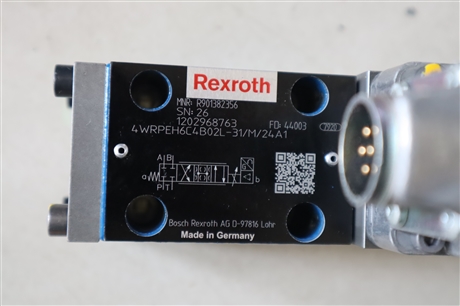 4WRPEH6C4B02L-31/M/24A1 R901382356  德国力士乐REXROTH比例阀