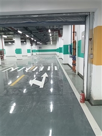 停车场划线，南京车位划线 地库划线 南京划线 视频