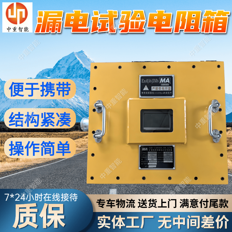 DZB-660漏电试验电阻箱 煤矿井下检定装置 多档位调节