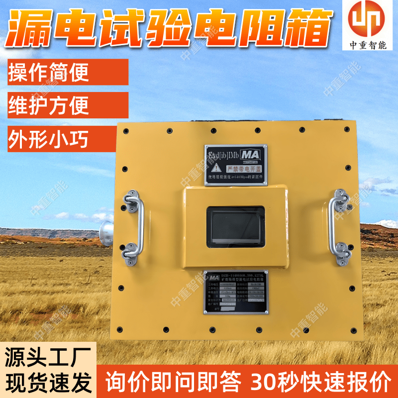 DZB-4/24漏电试验电阻箱 矿用隔爆型检定装置 外形小巧
