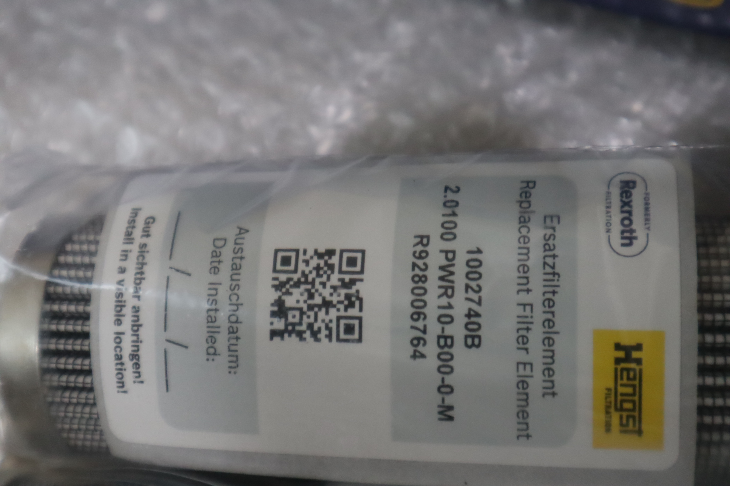 1002740B R928006764 2.0100 PWR10-B00-0-M 汉格斯特HENGST滤芯