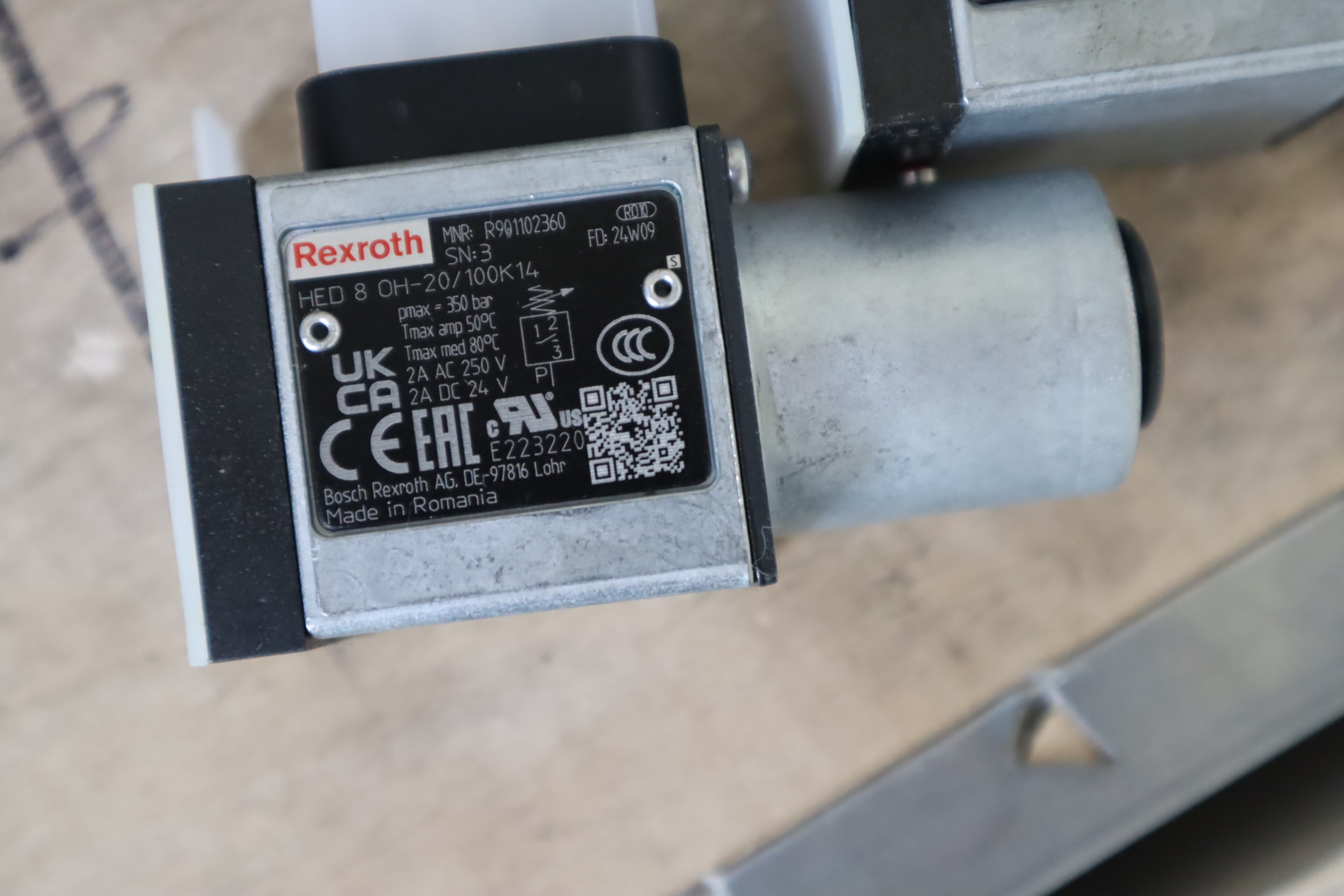 HED8OH-20/100K14 R901102360 力士乐REXROTH压力继电器压力开关