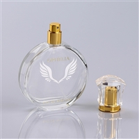 香水玻璃瓶丝印烫金加工厂