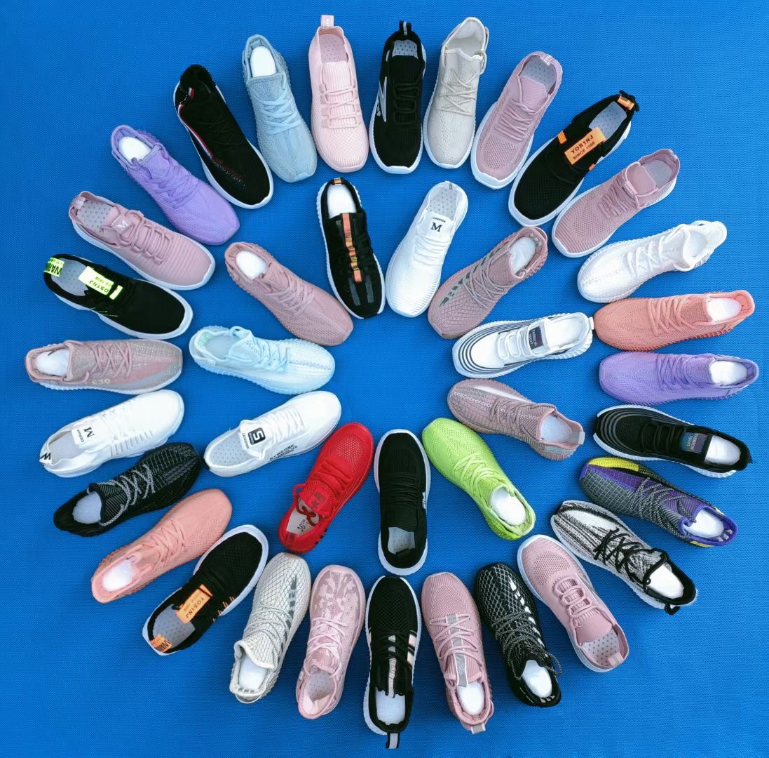 2024春夏新款女士休闲运动鞋批发直播摆地摊厚底老爹鞋透气旅游鞋