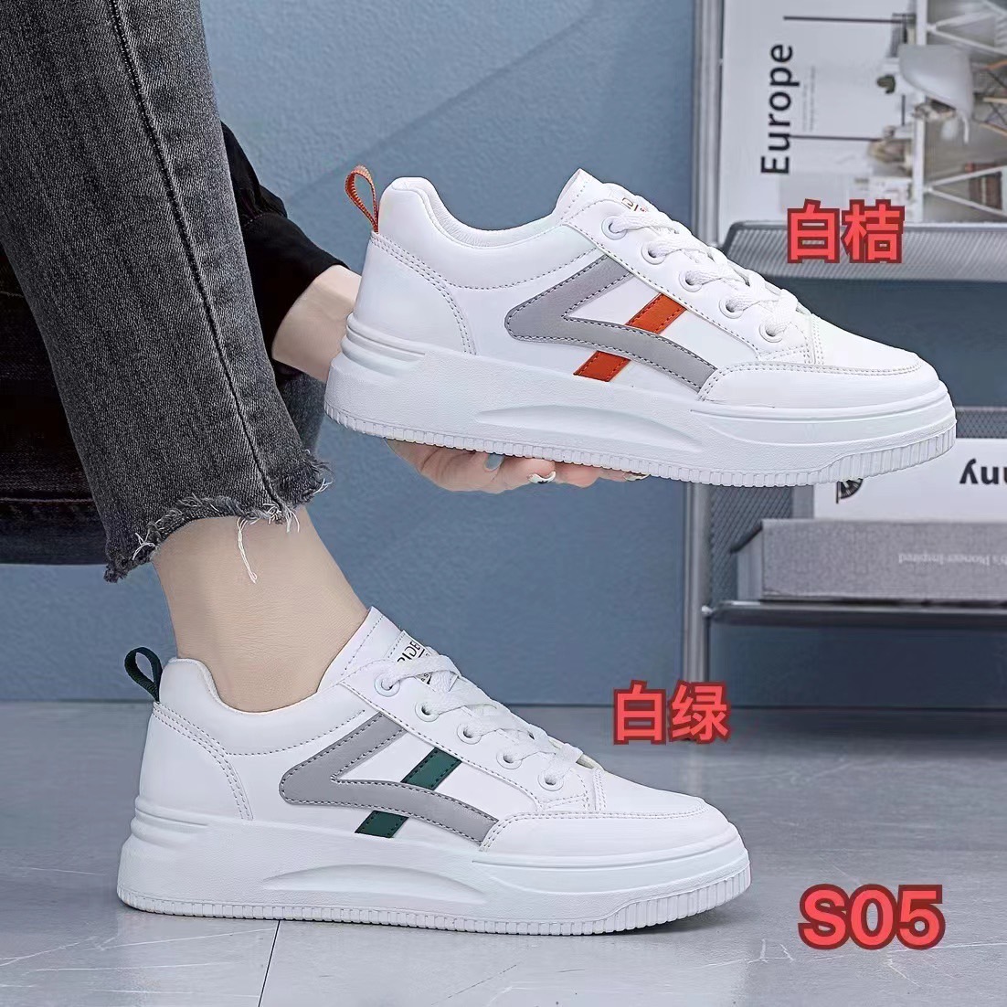 2023春夏新款超纤复古男板鞋耐磨透气柔软休闲鞋批发处理库存地摊