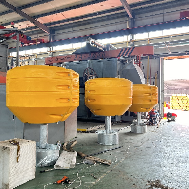 洋面大直径危险警示浮标 海洋牧场边界标识航标