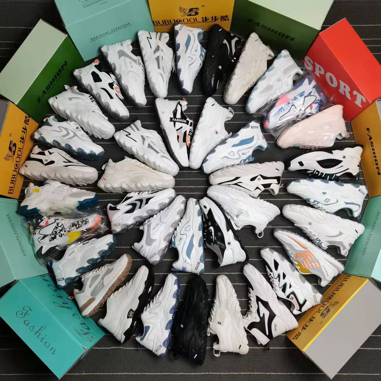 杂款老爹处理批地摊库存鞋夏季一手货源5-20元