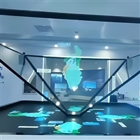 辽宁全息金字塔玻璃，360度成像玻璃供应商全息三维成像玻璃加工