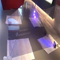 厂家定制全息玻璃重庆全息三维成像玻璃加工
