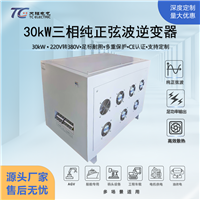 工业级30kW大功率逆变器DC220V转AC380V逆变器车载船用逆变电源