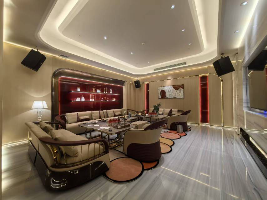 商务包房沙发茶几